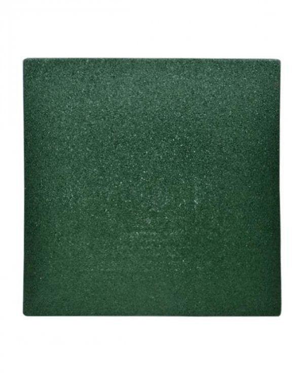 Kauçuk Zemin Kaplama 40x40x2cm 6 Adet TSE Belgeli Yeşil
