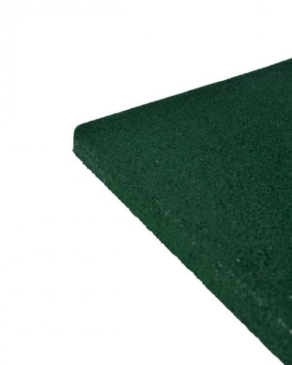 Kauçuk Zemin Kaplama 40x40x2cm 6 Adet TSE Belgeli Yeşil - 3