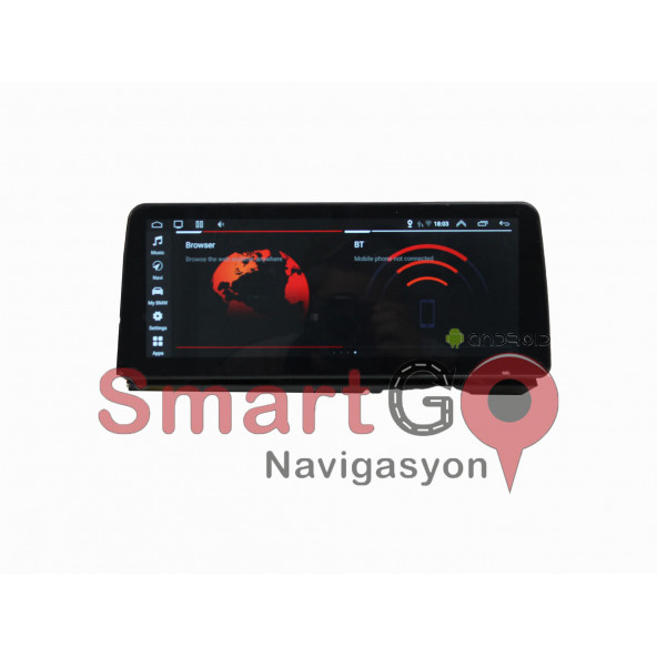 BMW E60 Android Multimedya 12.3 inç - 9