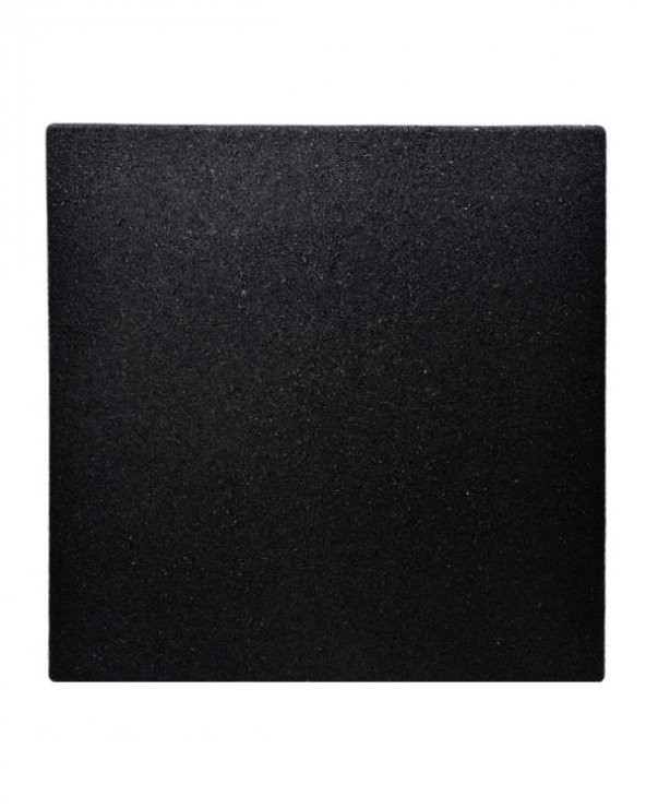 Kauçuk Zemin Kaplama - Karo Zemin Siyah TSE Belgeli