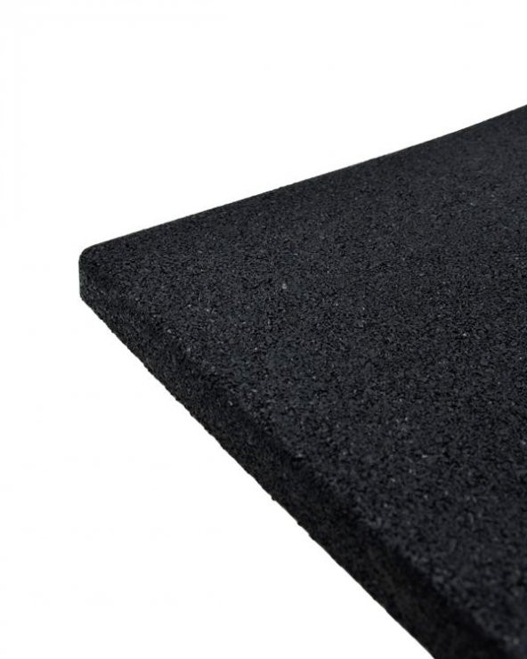 Kauçuk Zemin Kaplama - Karo Zemin Siyah TSE Belgeli - 2