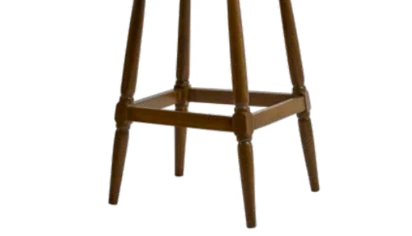 Sandalye 1922 Zus282 KAFES Model Yüksek CAFE/MUTFAK Kayın Oval Çıta Ceviz El yapı - 5