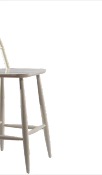 Sandalye 1919 Zus277 OVAL ÇITA Sırt Model Kayın RETRO Ayak Parlak Krem El Yapım - Resim 4