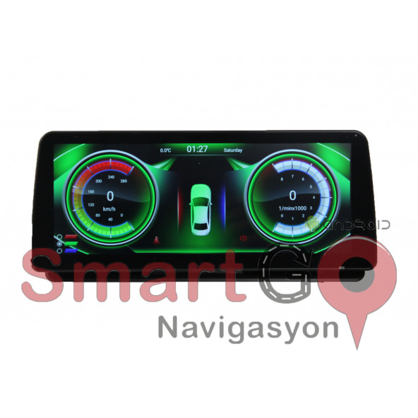 BMW E90 12.3 inç Android Multimedya - 5