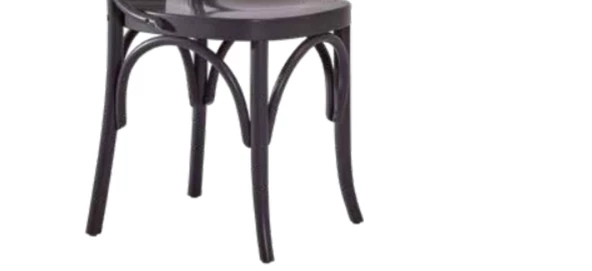 Sandalye 1984 Zus253 Kulak Sırtlık Model Siyah Renk Kayın Bambu Ayak Oval El Yapı - 5