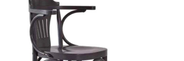 Sandalye 1984 Zus253 Kulak Sırtlık Model Siyah Renk Kayın Bambu Ayak Oval El Yapı - 4