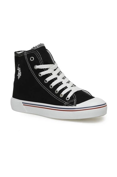 U.S Polo Assn. PENELOPE HIGH 3FX Erkek Sneaker Ayakkabı Siyah 40-45