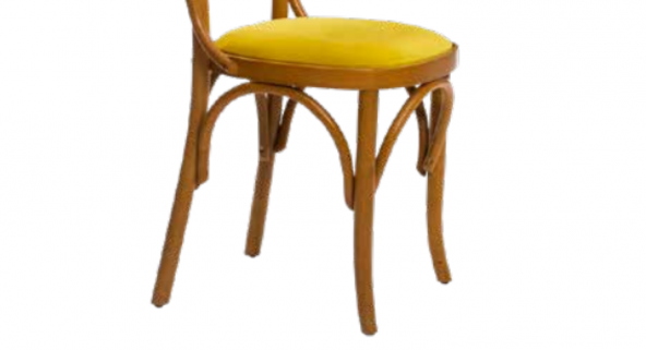 Sandalye 19891 Zus242 PAPEL Sırtlık Model Kayın Bambu Ayk Babayface Kumaş El Yapı - Resim 3