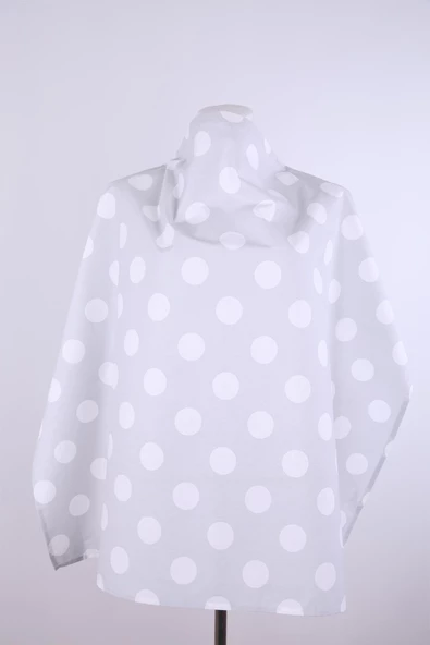 Desenli Emzirme Önlüğü %100 Pamuk 1234 - 3