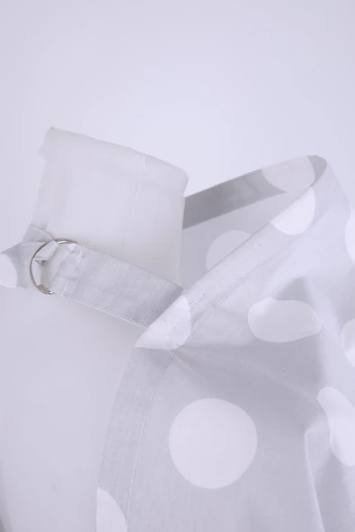 Desenli Emzirme Önlüğü %100 Pamuk 1234 - 5