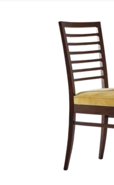 Sandalye 198789 Zus217 ÇITA Merdiven Model Parlak CEVİZ Boya Kayın Ayak Sarı SOFT - 4