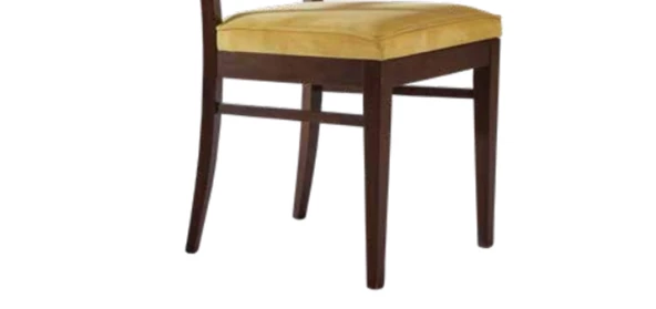 Sandalye 198789 Zus217 ÇITA Merdiven Model Parlak CEVİZ Boya Kayın Ayak Sarı SOFT - 3