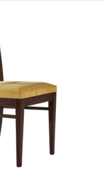 Sandalye 198789 Zus217 ÇITA Merdiven Model Parlak CEVİZ Boya Kayın Ayak Sarı SOFT - 5