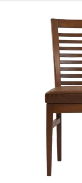 Sandalye 198788 Zus216 ÇITA Merdiven Parlak CEVİZ Boya Ahşap Kayın Küt Ayak Soft - Resim 5