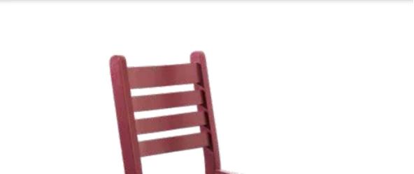 Sandalye 198784 Zus212 Ahşap Sırtlık Köy tipi Model Parlak PEMBE Ahşp Kayın Ayak - 2