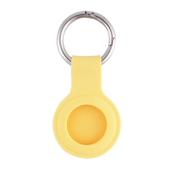 Gpack Apple Airtag Kılıf Anahtarlıklı Silikon - 7