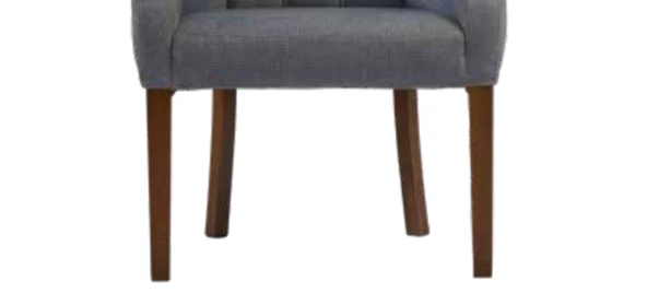 Sandalye 198760 Zus188 Berjer Kayın Retro Ayak Mavi Nubuk Kumaş Ort otr El yapım - 4