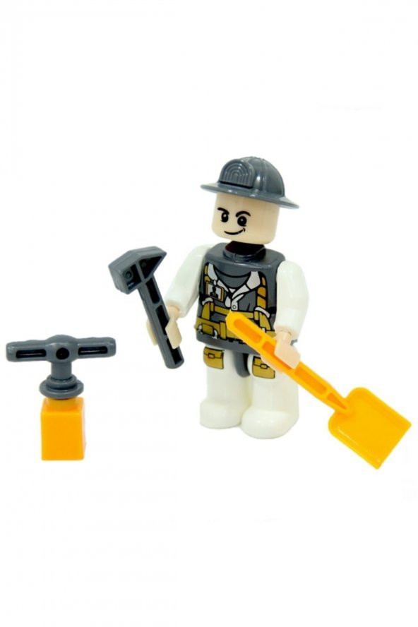 Construction Işçi Figürü Lego Seti - 3