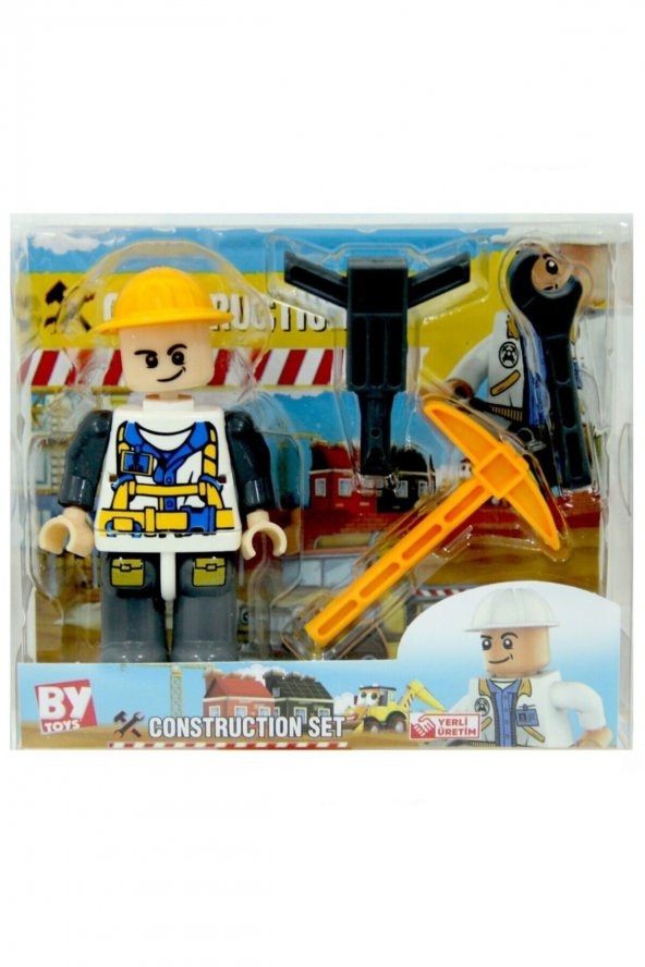Construction Işçi Figürü Lego Seti - 5