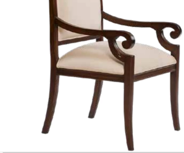 Sandalye 198737 Zus162 Tam S Kolçak Model Kayın Retro Ayak Babyfac kumaş El Yapım - Resim 6