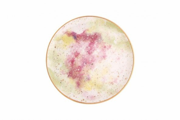 Porland Cosmos Desen2 Düz Tabak 20 cm 04ALM003394