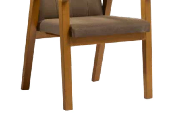Sandalye 198720 Zus144 Kapitone Sırtlık MODEL Tam Kolçak Kayın Ort Ceviz Elyapı - 5