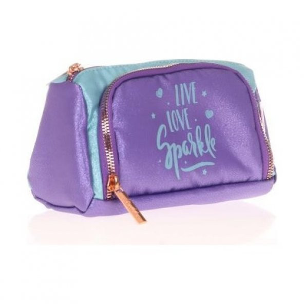 Kaukko Sparkleplumpkalemçantası (dublekoyu Lila)krn-K2532 - 2