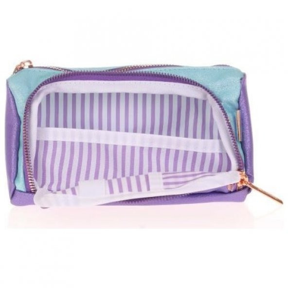 Kaukko Sparkleplumpkalemçantası (dublekoyu Lila)krn-K2532 - 3
