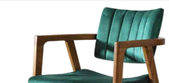 Sandalye 198716 Zus140 Dilimli Sırtlık MODEL Kayın Ayak Babyface kumaş El Yapım - Resim 5