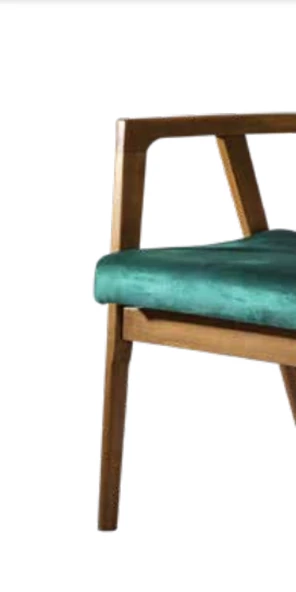 Sandalye 198716 Zus140 Dilimli Sırtlık MODEL Kayın Ayak Babyface kumaş El Yapım - Resim 3