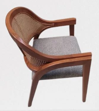Sandalye 19868 Zus132 Hasır Sırtlık MODEL Ahşap Kayn ORT Otrm Açık Ceviz El Yapım - 8