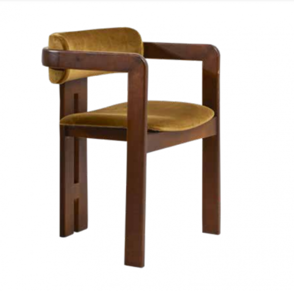 Sandalye ST Zus128 Üç Ayak MODEL Ahşap Kayın Rahat Oturum Baby Face Kumaş El Yapım