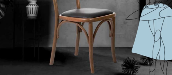 Sandalye 19854 Zus118 Hasır Sırtlık  MODEL Bambu Aslan Ayk Kayın Sunideri Elyapım - Resim 5