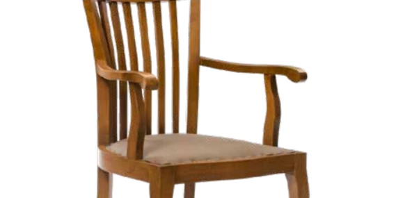 Sandalye19844 Zus108 Aslan Ayak Çıtalı MODEL Tam Kolçaklı Kayın Ceviz El Yapım - Resim 6