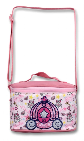 Cennec Termal Pembe Princess Beslenme Çantası - Kız Çocuk - Resim 2