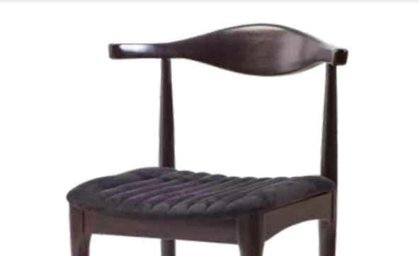 Sandalye 19837 Zus101 MODEL Kayın Torna Retro Ayak Parlak Ceviz Boya El Yapım - Resim 2