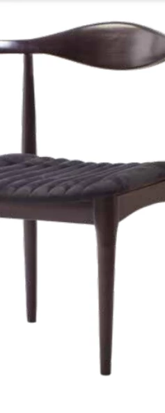 Sandalye 19837 Zus101 MODEL Kayın Torna Retro Ayak Parlak Ceviz Boya El Yapım - Resim 5