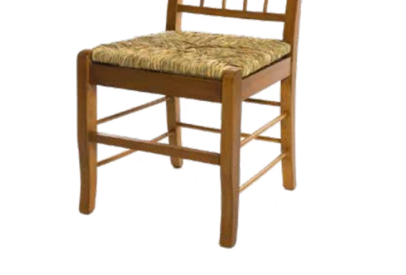 Sandalye 19836 Zus099 GÖBEKLİ ÇITALI Model Sağlam Kayın Ayak Parlak Ceviz ElYap - Resim 3