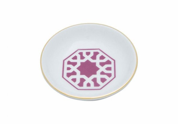 Porland Morocco Desen5 Fuşya Mini Kase 10 cm 04A+P021479 - 3
