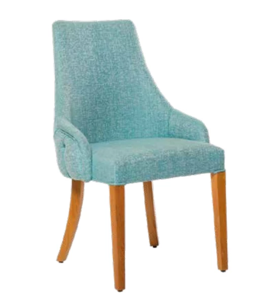 Sandalye 19822 ZUS084 PAPEL GIYDİRME kapitone Model  Kayın Retro ayak El Yapım ürün görseli