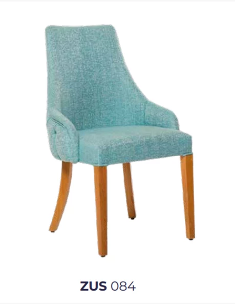 Sandalye 19822 ZUS084 PAPEL GIYDİRME kapitone Model  Kayın Retro ayak El Yapım - Resim 6