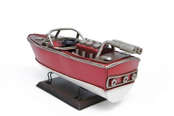 himarry Metal Hız Botu Biblo Dekoratif Hediyelik - Resim 3