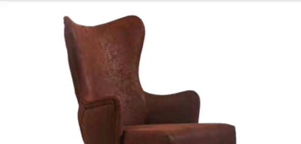 Sandalye 19817 Zus079 Kanat Sırt Model Kayın Aslan Ayak Kiremit Ort Otrm El Yapım - Resim 2