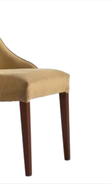 Sandalye 19806 Zus068 Yarım Kolçak Model Bej Renk Ortopedik Sırt Kavrar Kayın Ayk - 4