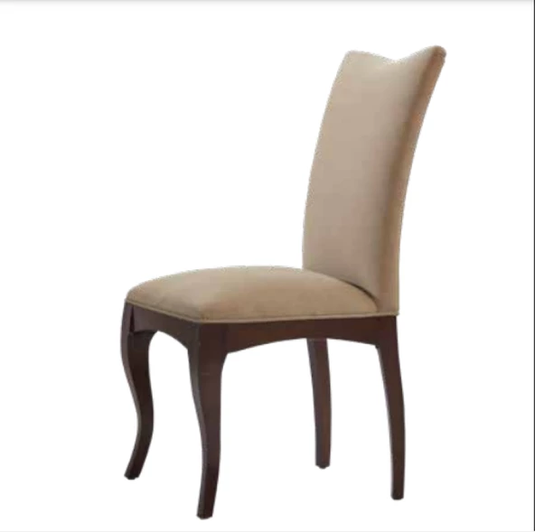 Sandalye 19781 Zus044 Giydirme Kayın avangart ayak Krem BabyFace Kumaş El Yapım ürün görseli