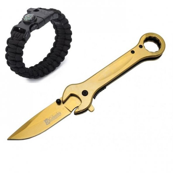 COLUMBIA Anahtar Çakı Gold 8000-C 19 CM