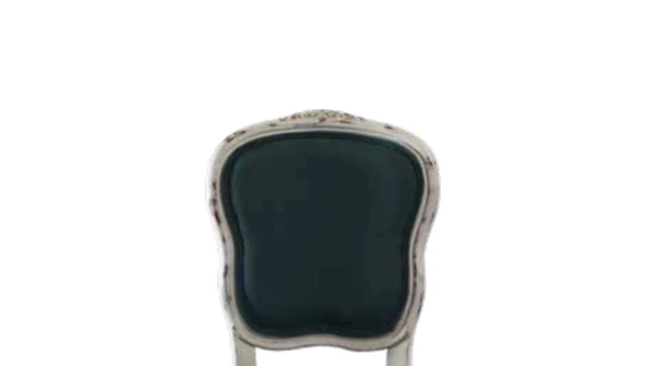 Sandalye 19759 Zus022 Eskitme Model Yeşil Kumaş Kayın Eskitme Aslan Ayak ElYapım - 4