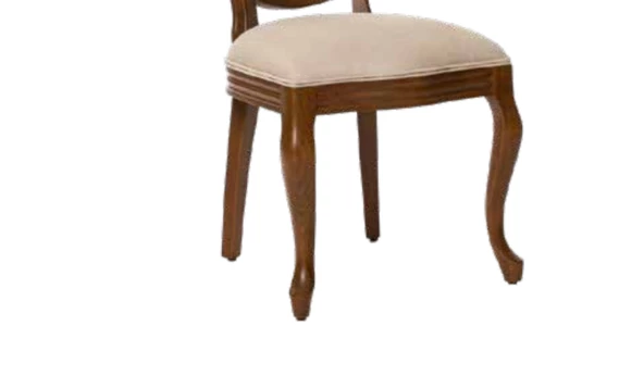 Sandalye ST Zus018 19755 MADALYON HASIR Model Kayın Ayk Parlak Ceviz Krem El yapı - Resim 4