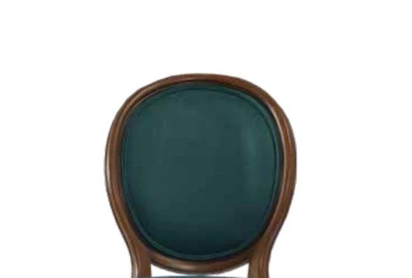 Sandalye 19753 Zus016 MADALYON Model Kayın Torna Aslan Ayak Kumlu Kumaş Elyapı - Resim 3