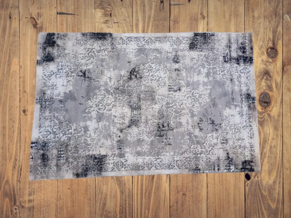 Diamond Halı 25020A 19730 koyu bej Model 150*220 Polip Leke Tutmaz Dokuma taban - 4